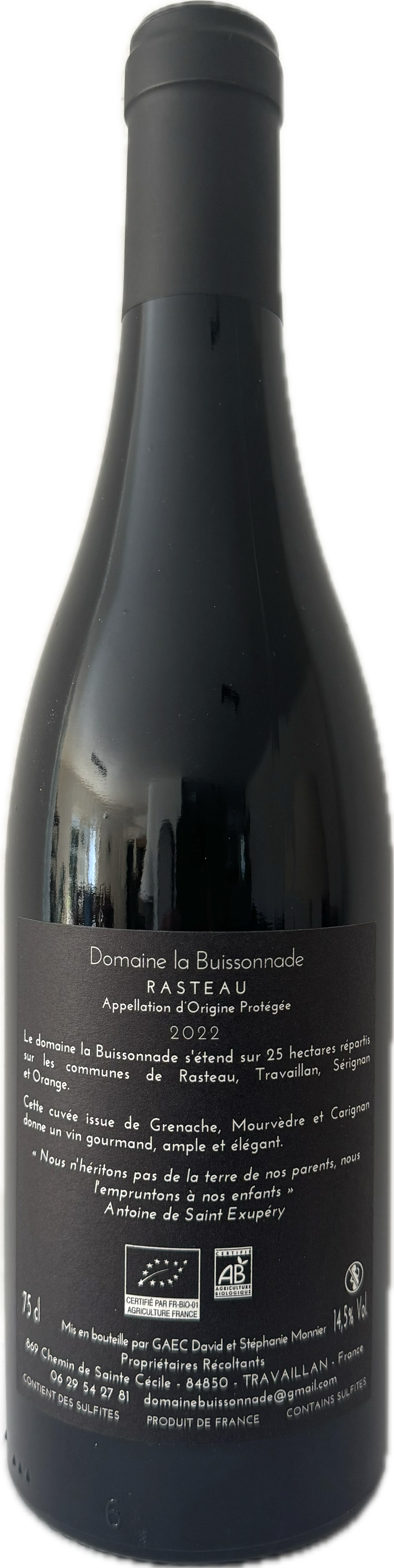 Domaine La Buissonnade - Cuvée Gusta 2022