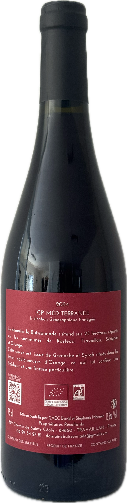 Domaine La Buissonnade - Cuvée Prelude 2024