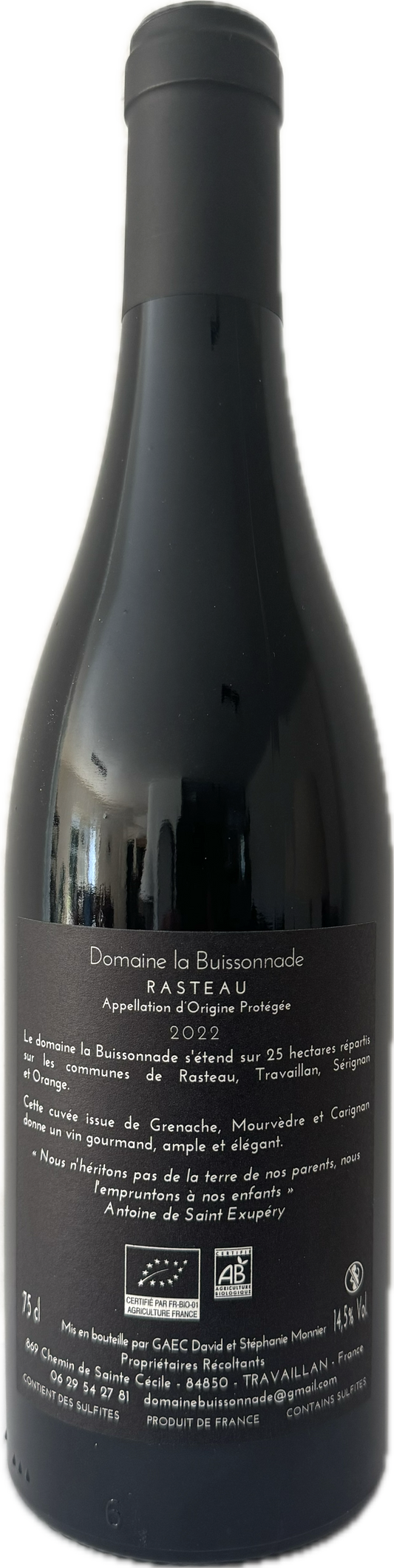 Domaine La Buissonnade - Cuvée Gusta 2022